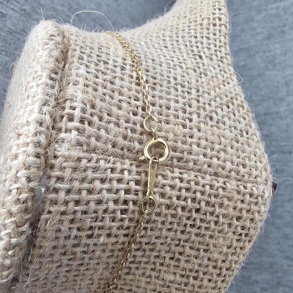 Elegant Gold and Pink Pendant Necklace - Picture 2 of 8